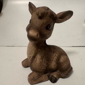 Vintage Donkey Brown Ceramic
Figurine UC CTI JAPAN.